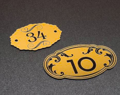 Пример работ «Номерки» №11 Пример работ «Номерки» №11