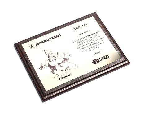 Пример работ «Подарочные плакетки» №3 Пример работ «Подарочные плакетки» №3