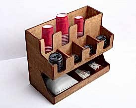 Органайзеры для кофеен Органайзеры для кофеен