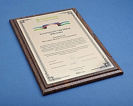 Пример работ «Подарочные плакетки» №12 Пример работ «Подарочные плакетки» №12