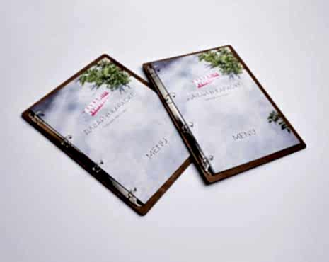 Пример работ «Меню и буклеты» №1 Пример работ «Меню и буклеты» №1