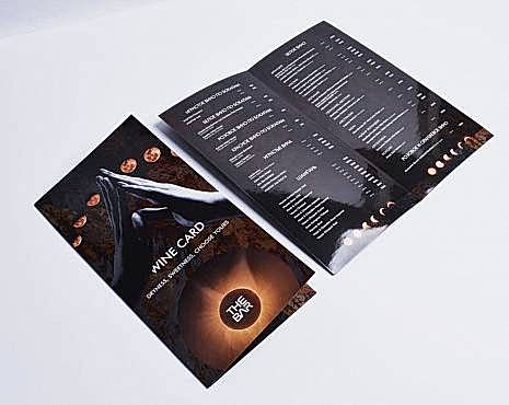 Пример работ «Меню и буклеты» №60 Пример работ «Меню и буклеты» №60