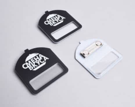 Пример работ «Бейджи» №5 Пример работ «Бейджи» №5