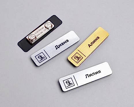 Пример работ «Бейджи» №3 Пример работ «Бейджи» №3