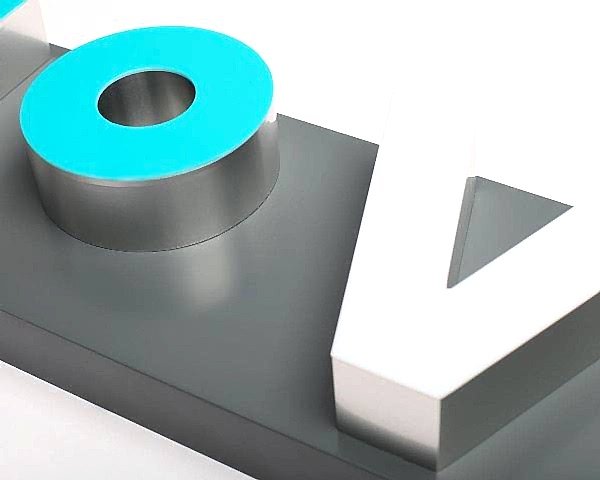 Объемные буквы